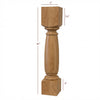 ISL32500P Massive Rochester Kitchen Island Leg