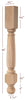 ISL34350P Franklin Farmhouse Kitchen Island Leg
