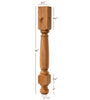 ISL34350P Franklin Farmhouse Kitchen Island Leg