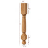 ISL34350P Franklin Farmhouse Kitchen Island Leg