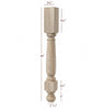 ISL34350P Franklin Farmhouse Kitchen Island Leg