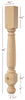 ISL34350P Franklin Farmhouse Kitchen Island Leg