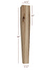 ISL3475-4ST Massive Four Sided Tapered Cosmo Kitchen Island Leg