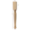 ISL36350P - Roosevelt Round Plain Kitchen Island Leg