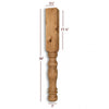 ISL45350P - Roanoke Traditional Round Plain Kitchen Island Leg