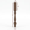 ISL9300P Winston Farm Round Plain Kitchen Island Leg