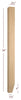 ISL98250P-2ST - Slender Shaker Kitchen Island Leg with Tapered Foot