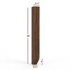ISL98350P-2ST - Shaker Island Leg with Tapered Foot