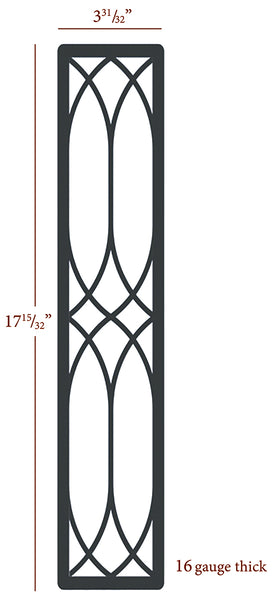 Fast-Snap Cathedral Metal Inlay