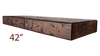 42" Rustic Floating Shelf