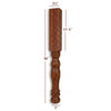 ISL45350P - Roanoke Traditional Round Plain Kitchen Island Leg