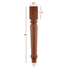 ISL2350P-SS - Harvest Plain Short Shank Island Leg