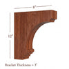 BB-309-LLarge Nantucket Bar Bracket