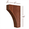 CBL-004-M Medium Transitional Full Window Kitchen Mission Corbel