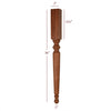 ISL4300P Small Hamilton Round Plain Kitchen Island Leg