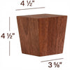 Wide Taper Cabinet Foot