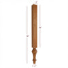 VL1101P Grand Plain Traditional Furniture Vanity Leg