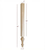 VL1101P Grand Plain Traditional Furniture Vanity Leg