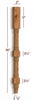VL58200P Small Huntington Traditional Vanity Leg