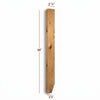 VL98275P-2ST - Slender Shaker Vanity Leg with Tapered Foot