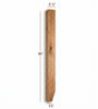 VL98275P-2ST - Slender Shaker Vanity Leg with Tapered Foot