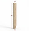 VL98275P-2ST - Slender Shaker Vanity Leg with Tapered Foot
