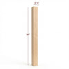 VL99275P - Slender Skyline Vanity Leg