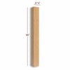 VL99275P - Slender Skyline Vanity Leg