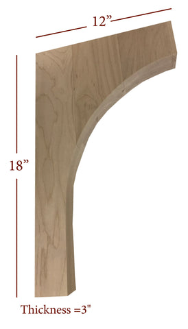 BB-308-BHC Bridge to Hutch Wide Mission Bar Bracket