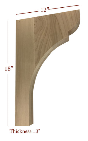 BB-310-BHC Bridge to Hutch Wide Manchester Bar Bracket