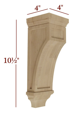 CBL-VM436 Extra Small Full Window Shaker Contemporary Mission Corbel