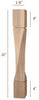 FL64275-21HTW-L - 21" Slender Helix Twist End Table Furniture Leg - Left Twist