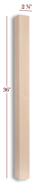 VL99275P - Slender Skyline Vanity Leg