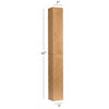 BAR99300P Skyline Small Square Kitchen Bar Post