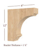 BB-009-L Large Nantucket Traditional Bar Bracket