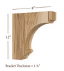 BB-009-L Large Nantucket Traditional Bar Bracket