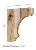 BB-009-L Large Nantucket Traditional Bar Bracket