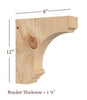 BB-009-L Large Nantucket Traditional Bar Bracket