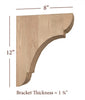 BB-010-L Large Manchester Wood Bar Bracket