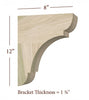 BB-010-L Large Manchester Wood Bar Bracket