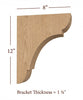 BB-010-L Large Manchester Wood Bar Bracket