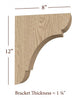 BB-010-L Large Manchester Wood Bar Bracket