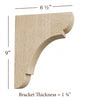 BB-010-M Medium Manchester Wood Bar Bracket
