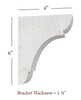 BB-010-XS Extra Small Manchester Wood Bar Bracket