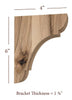 BB-010-XS Extra Small Manchester Wood Bar Bracket