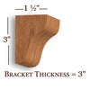 BB-301-P Petite Plain Craftsman Corbel