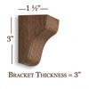 BB-301-P Petite Plain Craftsman Corbel