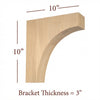 BB-308-OH Simple Mission Overhang Bar Bracket