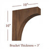 BB-308-OH Simple Mission Overhang Bar Bracket