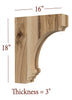 BB-309-HC Large Nantucket Range Hood Corbel